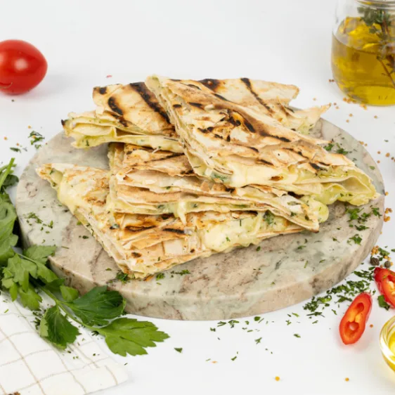 Lavash with suluguni
