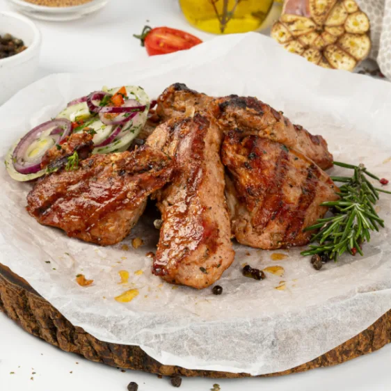 Pork kebab