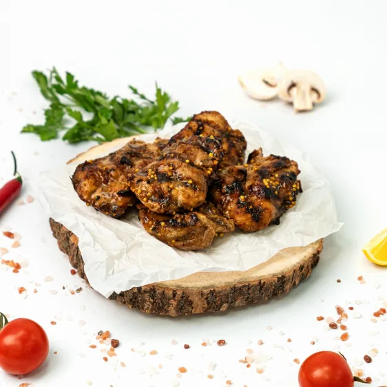 (Копія)Chicken thigh in honey-mustard sauce