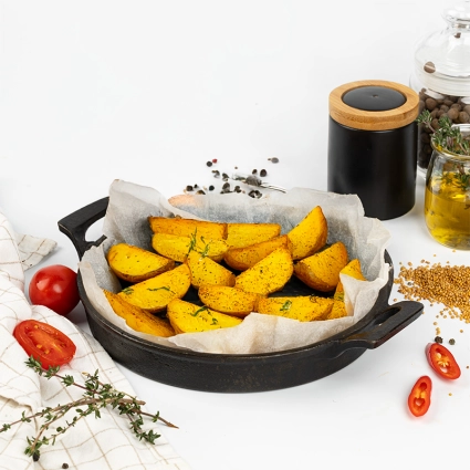 Картопля по-селянськи з часником (200 г.)
