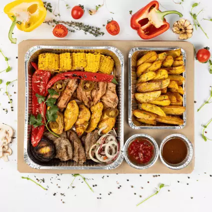 7DAYS FASTING SET×3セット ᐷ Доставка м'ясних сетів в Івано-Франківську ➤ Ціни на м'ясні сети